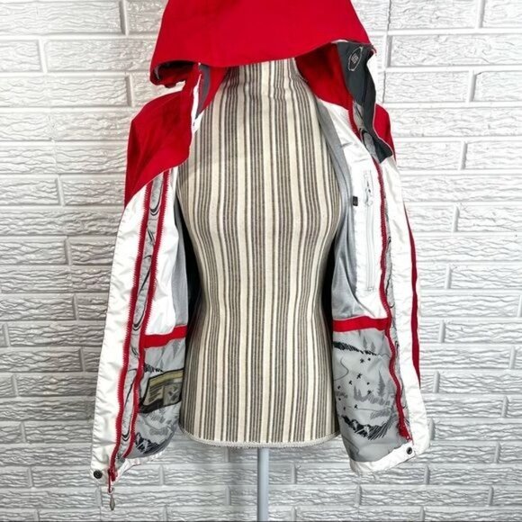 Columbia Core Interchange XCO Womens Hooded Jacket Removable Hood Size Small - Picture 8 of 8